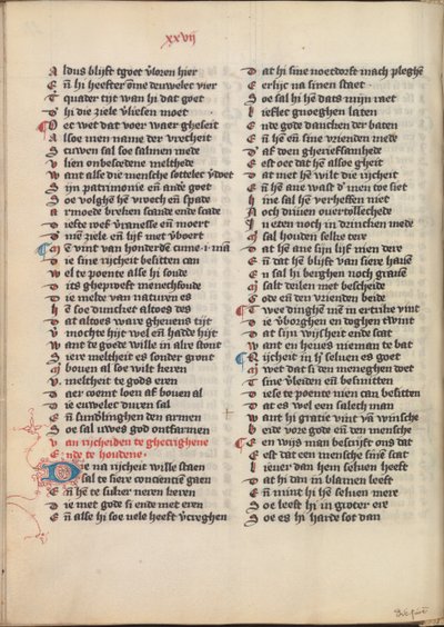 Die Dietsche Doctrinale da Jan van Boendale  